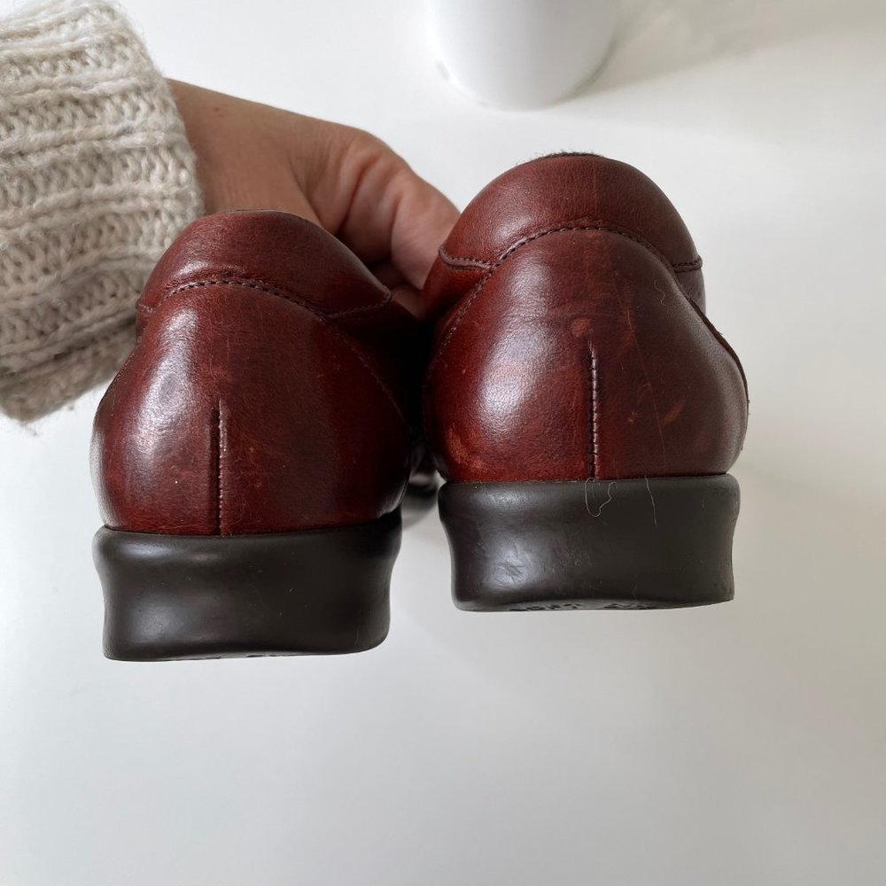 SAS Willow Slip On Mary Jane Loafer Walnut - Picture 7 of 13